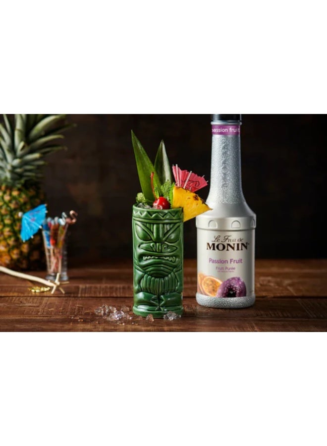 Monin Passion Fruit Mix Purée 1L – Exotic Tropical Flavor for Cocktails, Desserts & Smoothies - Image 5